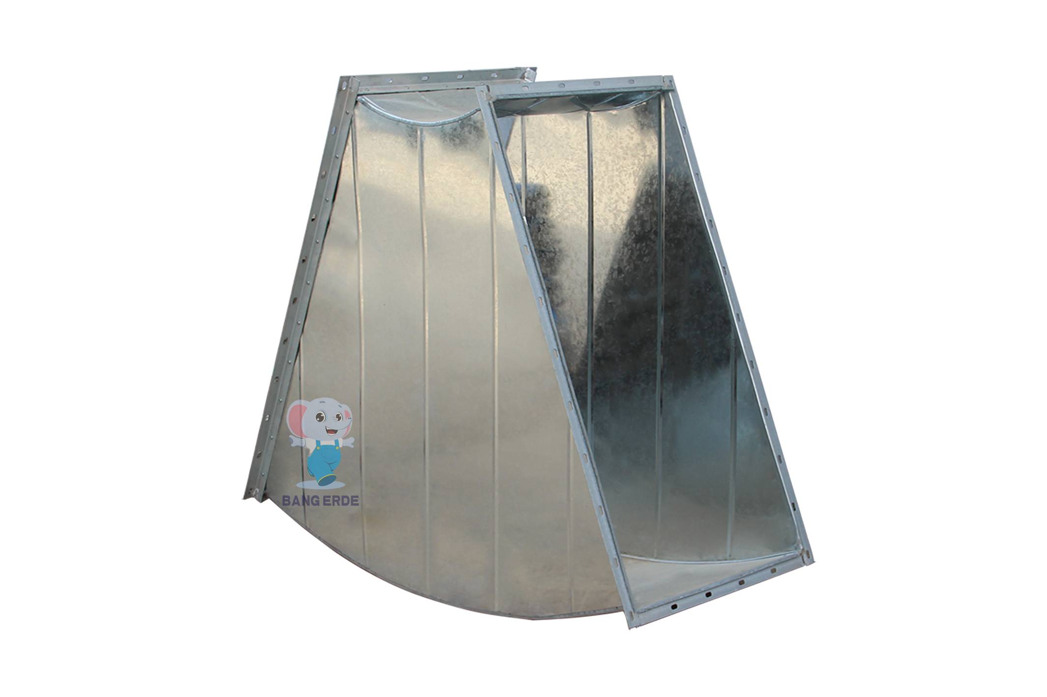 镀锌角度弯头风管