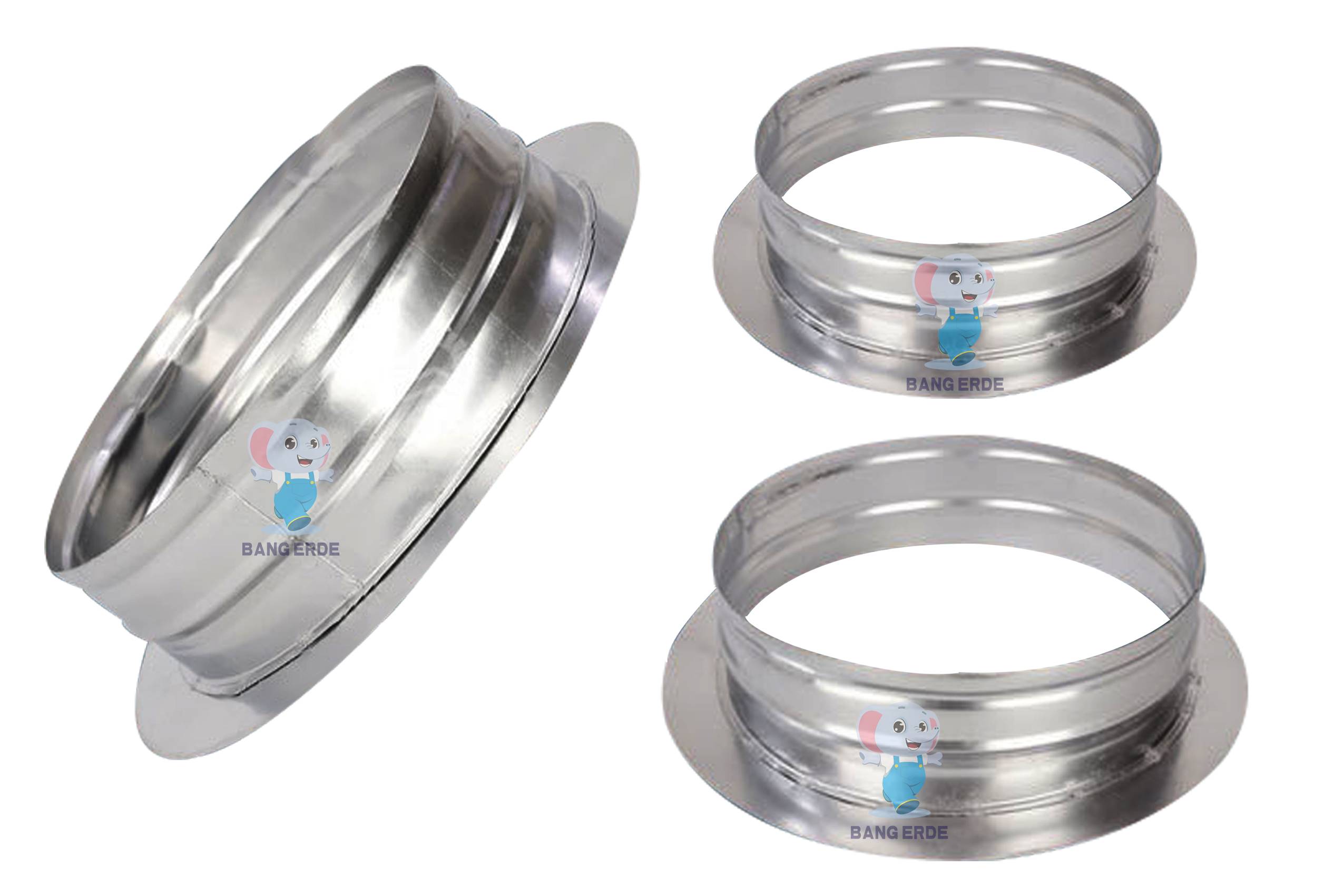 镀锌圆形法兰接头