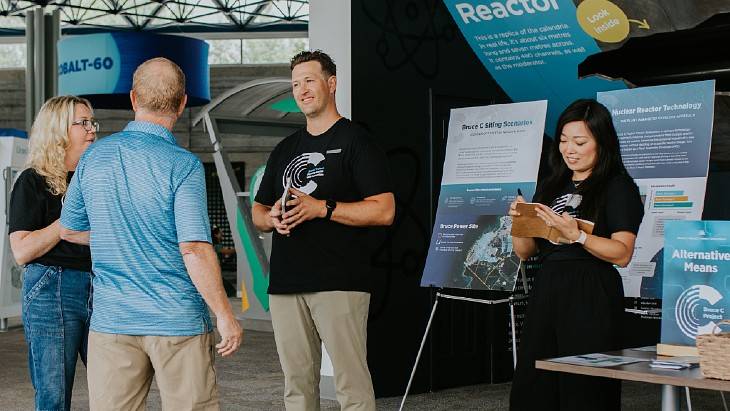 公众咨询是影响评估过程的关键部分(图片:Bruce Power)