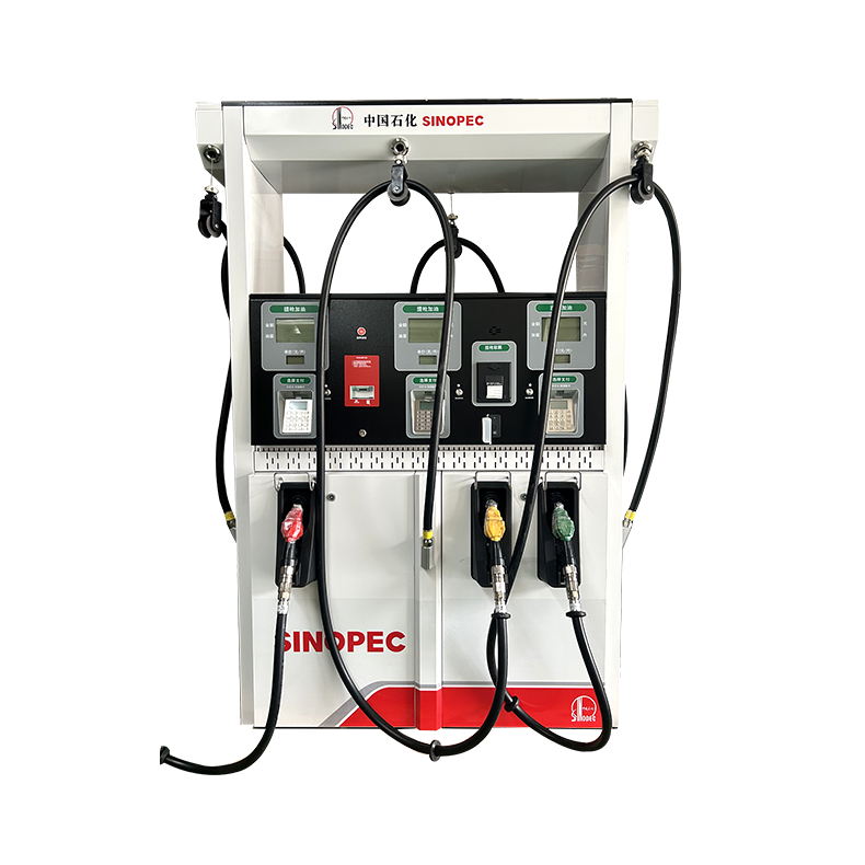 三油品六枪加油机丨豪升牌丨税控防爆智慧机油气回收新国标