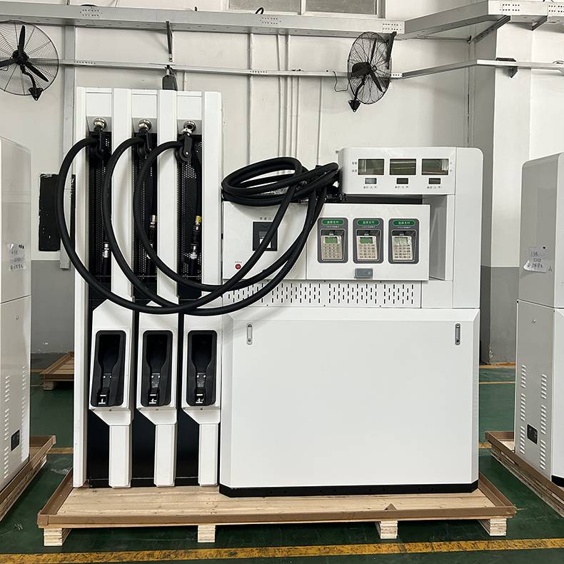 L型六枪加油机丨豪升牌丨三油品六枪智慧型IC卡税控防爆无感支付加油站ATEX OIML认证 油气回收新国标