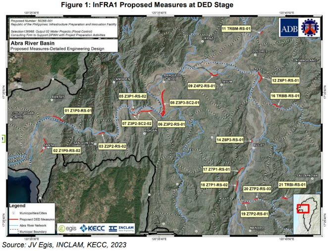 阿布拉河结构加固修复工程项目规划图