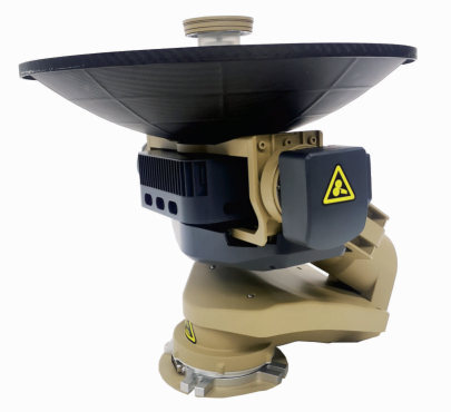 Leichtes, luftgestütztes Satellitenkommunikationsterminal