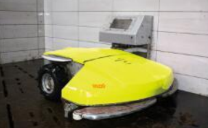 عربة تنظيف الروث الروبوتية