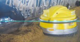 عربة دفع الأعلاف الروبوتية