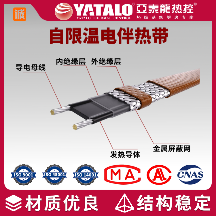 ZTV самоограниченная температура средней температуры нагревательная лента