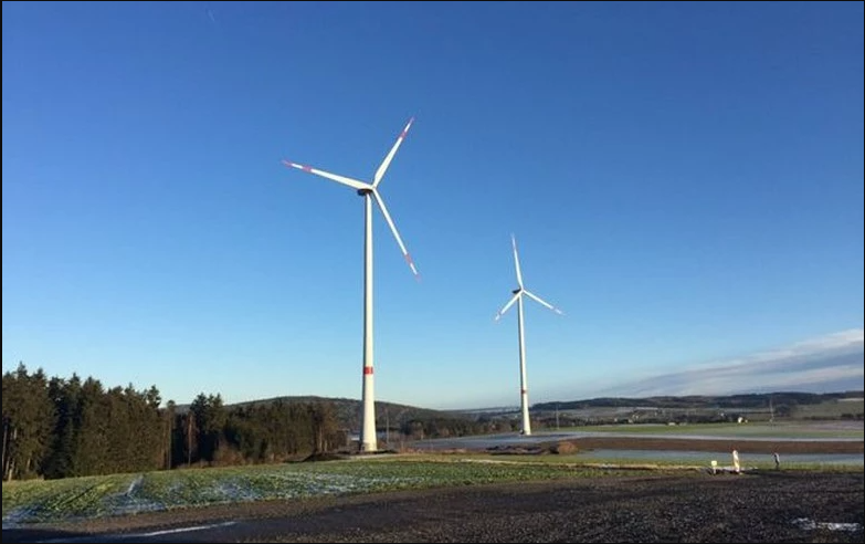 德国巴伐利亚州科尔伯斯多夫风力发电场。图片由 clearvise AG 提供