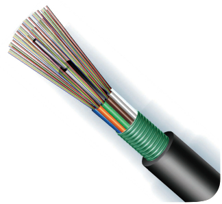 Bündelader-Glasfaserkabel GYTA[S] (2–576 Adern)