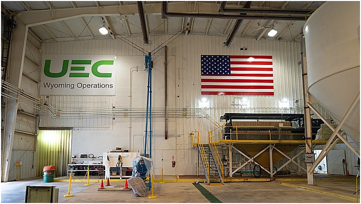 UEC 在怀俄明州的业务（图片：UEC）