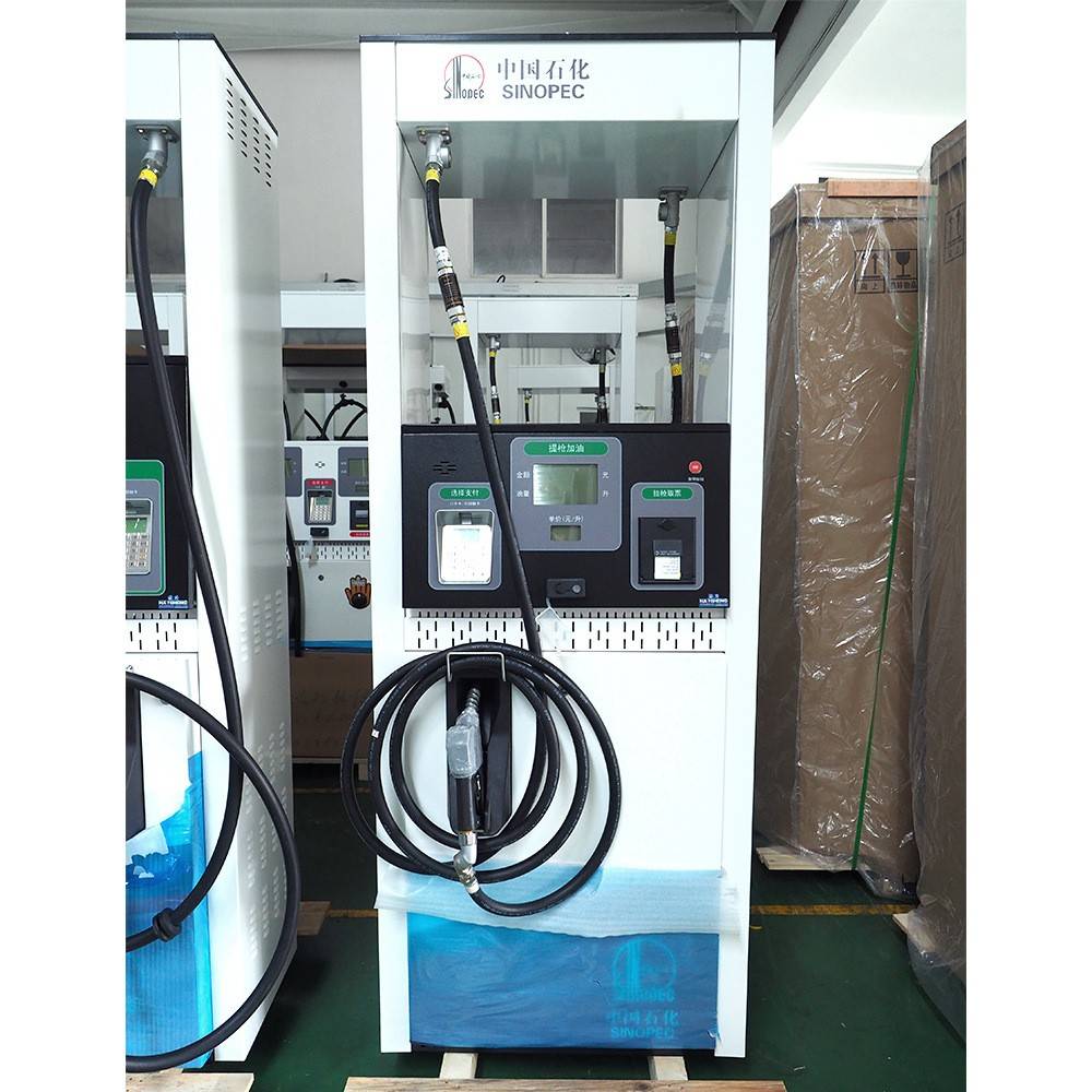 单油品双枪加油机丨豪升牌丨南非加油站市场机型 双枪双显示器加油机 自助加油 静电释放 双油品四枪 IC卡 税控 防爆 无感支付 加油站 油气回收 新国标