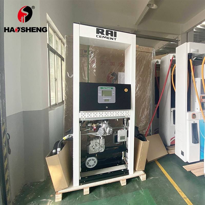 单油品双枪加油机丨豪升牌丨南非加油站市场机型 双枪双显示器加油机 自助加油 静电释放 双油品四枪 IC卡 税控 防爆 无感支付 加油站 油气回收 新国标