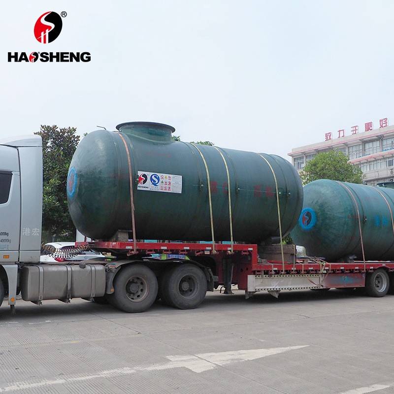 S&F F&F油罐20立方30立方50立方可选防漏防爆双层油罐 源头厂家富仁自有加油站卧埋式或立式双层防爆防泄漏油罐 UL认证 24小时监测