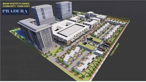 Prosper 综合用途开发项目鸟瞰图