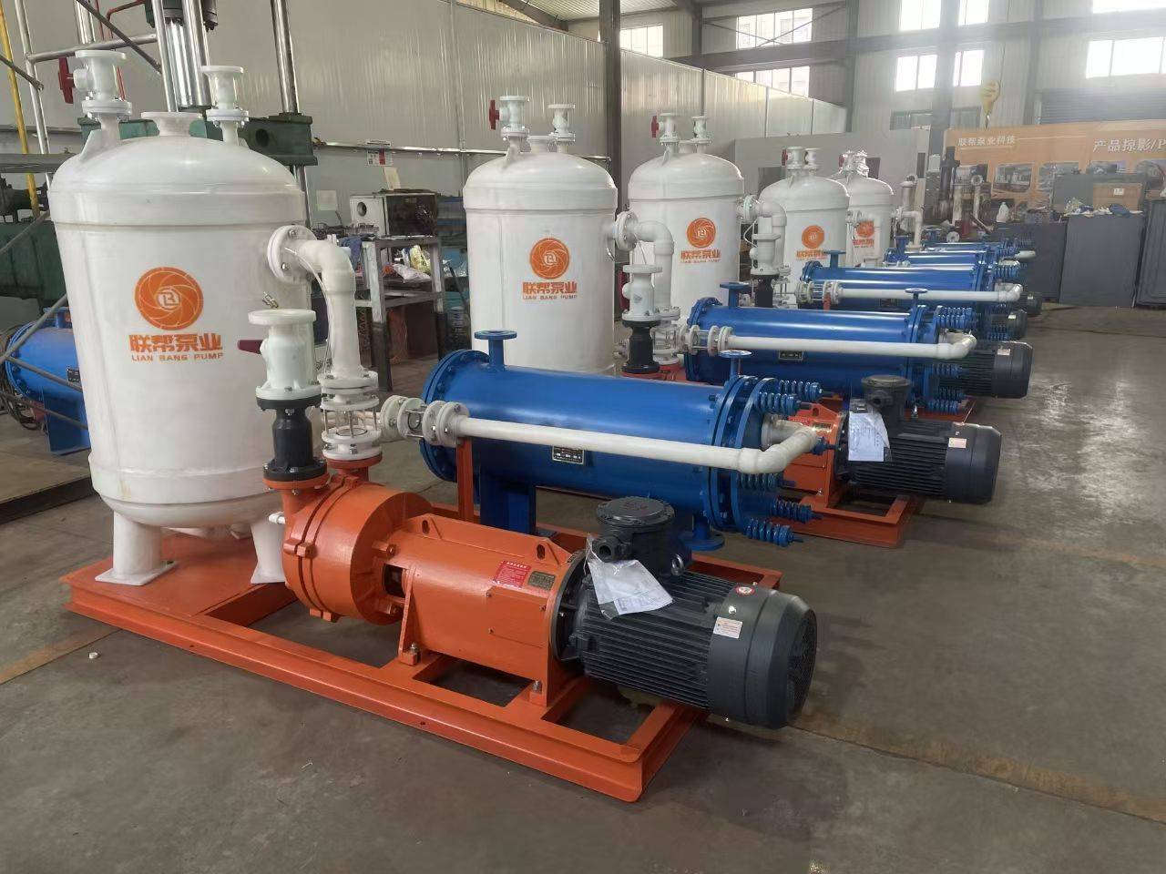 Source factory - Non-metallic acid-resistant vacuum pump - Dedicated for petrochemical industry - Safe suction of corrosive gases