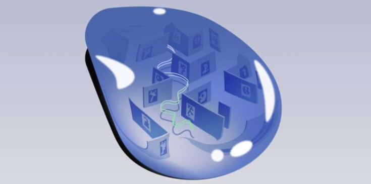 液滴中 DNA 计算和学习的抽象表示