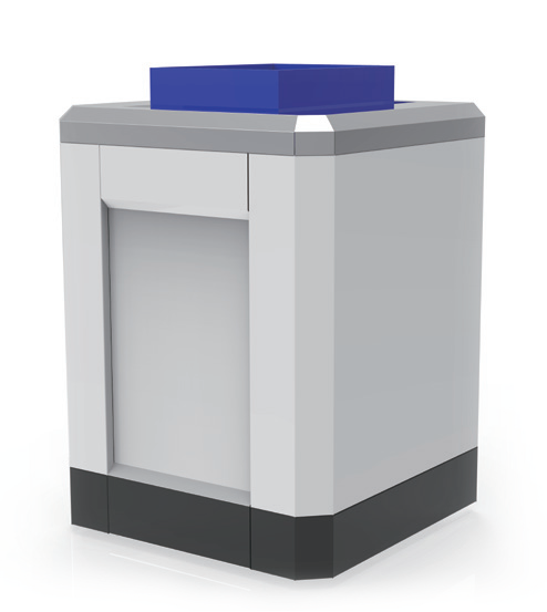 Elevador de cajas de rotación