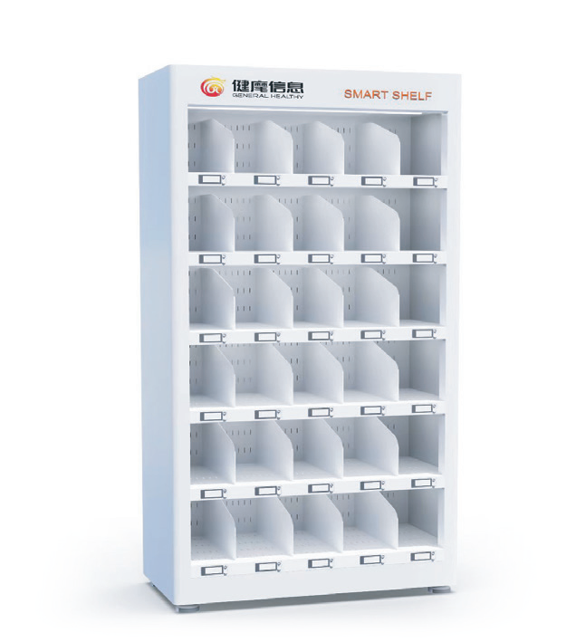 Estantería con etiquetas electrónicas