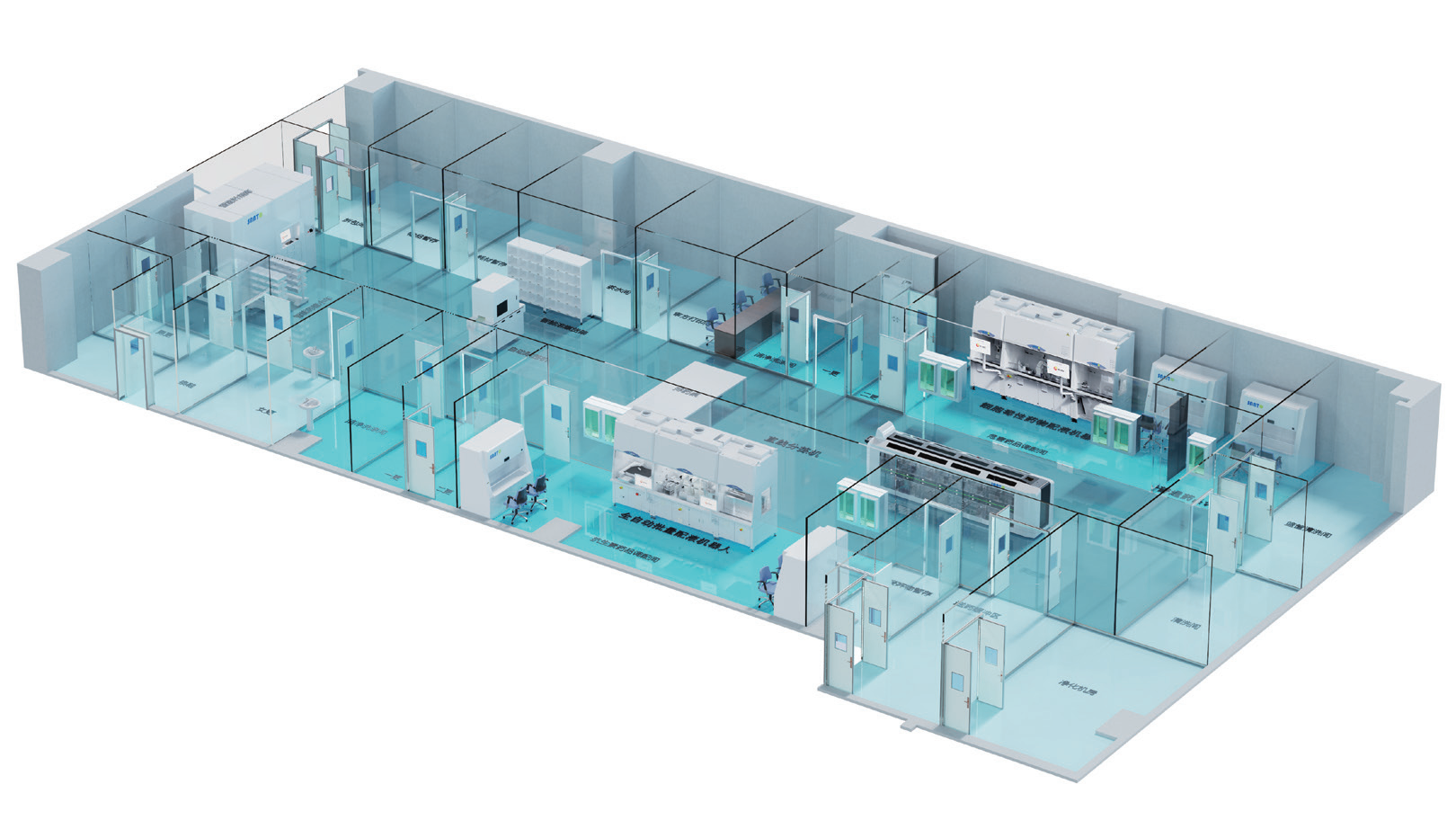 Solución de automatización para el centro de dispensación de medicamentos intravenosos