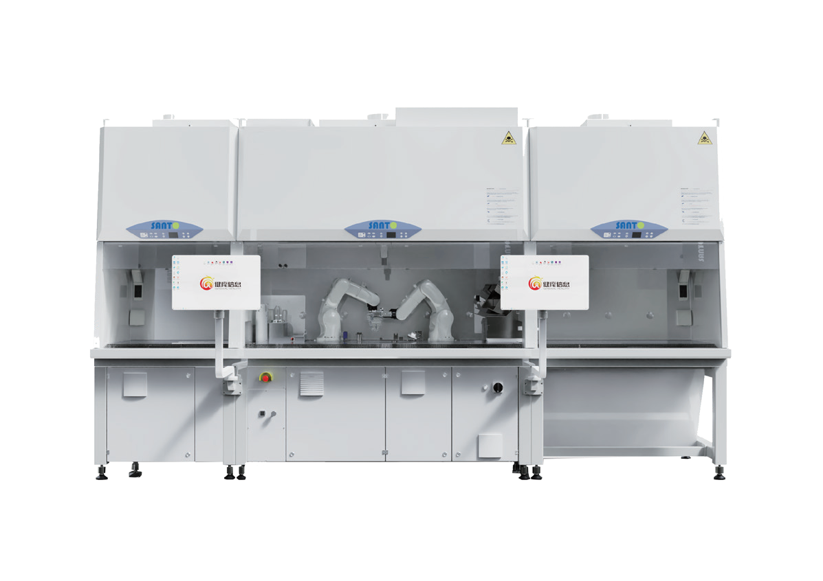 Robot de preparación de medicamentos citotóxicos