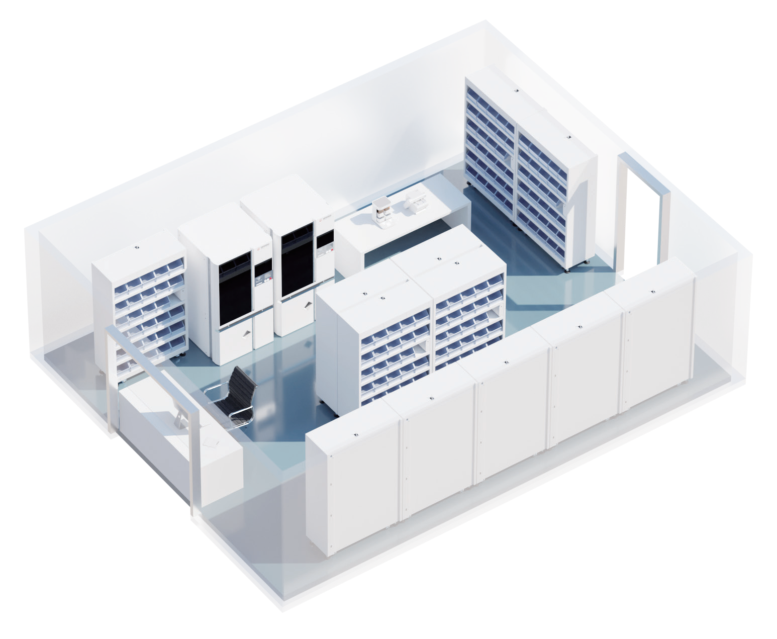Solución de automatización para farmacias de hospitalización