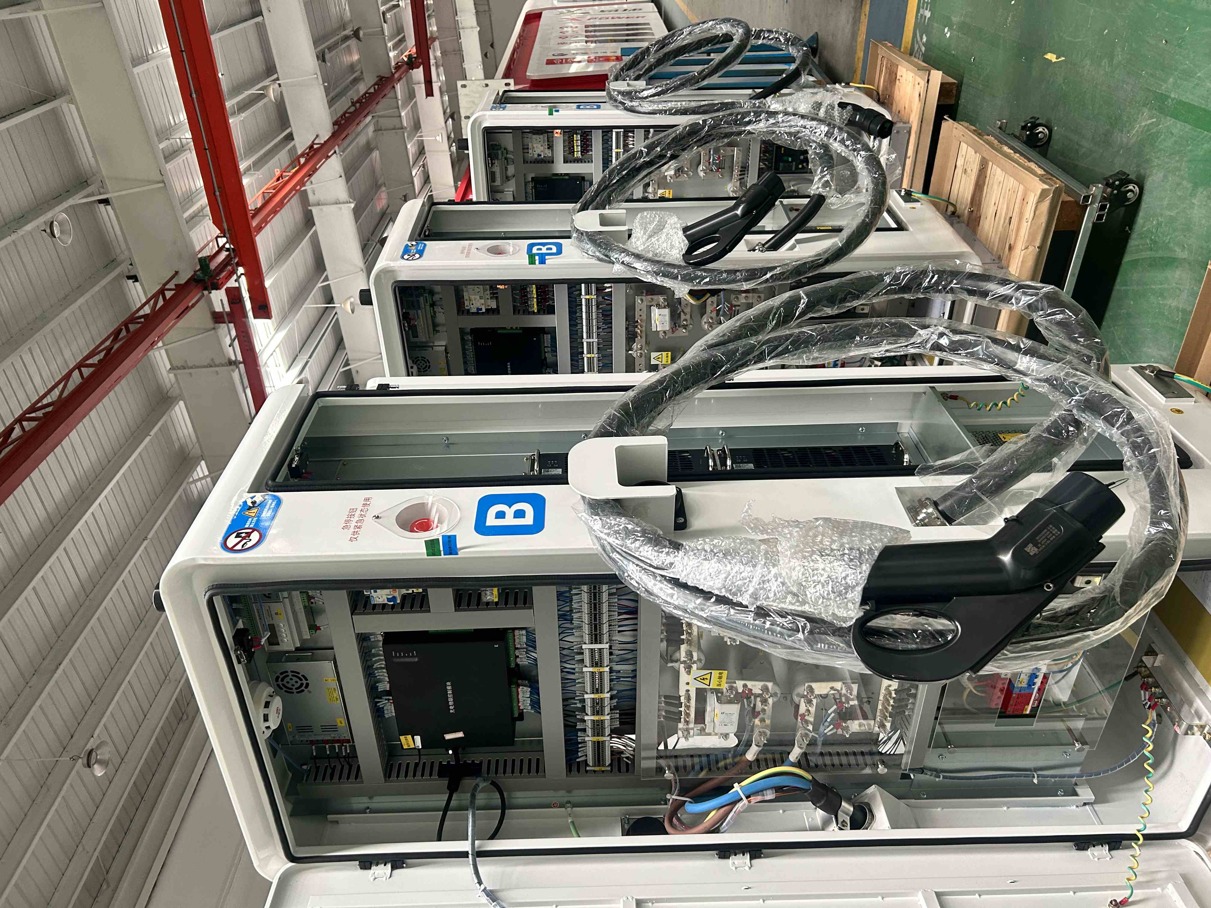 120kW一体式直流充电桩丨豪升牌丨绿色能源便利DC电动汽车快速充电大功率可调充电桩 风冷 液冷超充 160kW 180kW