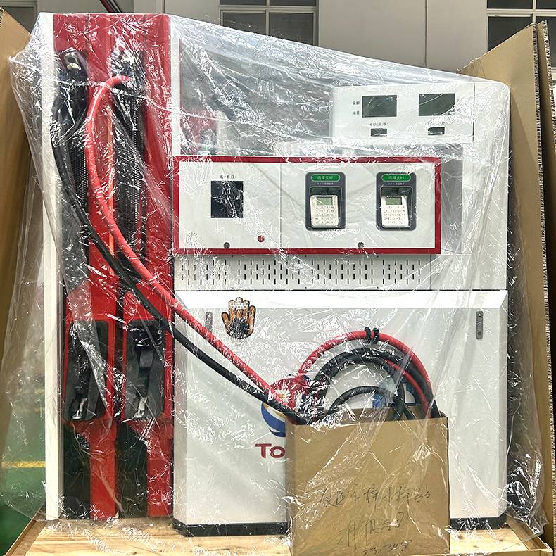 L型双油品四枪加油机丨豪升牌丨双油品四枪智慧型 L型加油机 IC卡 税控 防爆 无感支付 加油站 ATEX OIML认证 油气回收 新国标 可选配小票打印柴油汽油通用