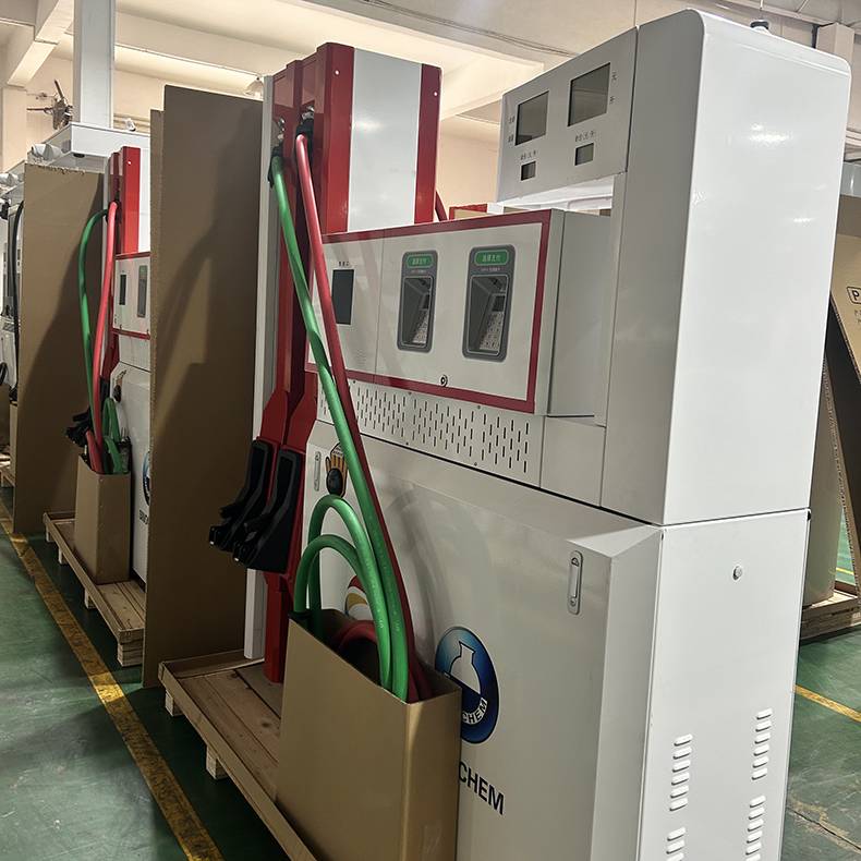 L型双油品四枪加油机丨豪升牌丨双油品四枪智慧型 L型加油机 IC卡 税控 防爆 无感支付 加油站 ATEX OIML认证 油气回收 新国标 可选配小票打印柴油汽油通用