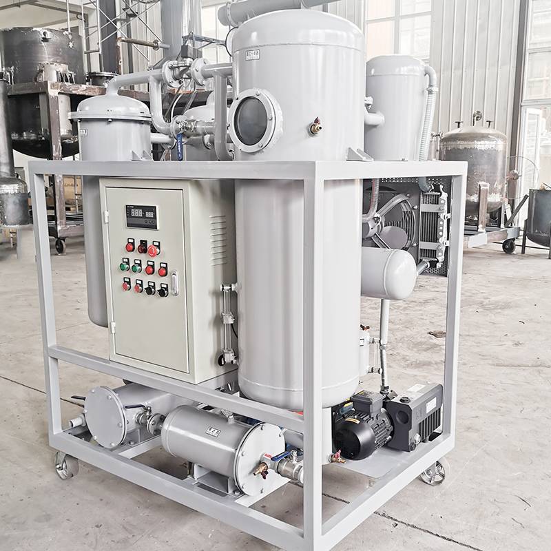 ZJC汽轮机润滑油透平油真空滤油机