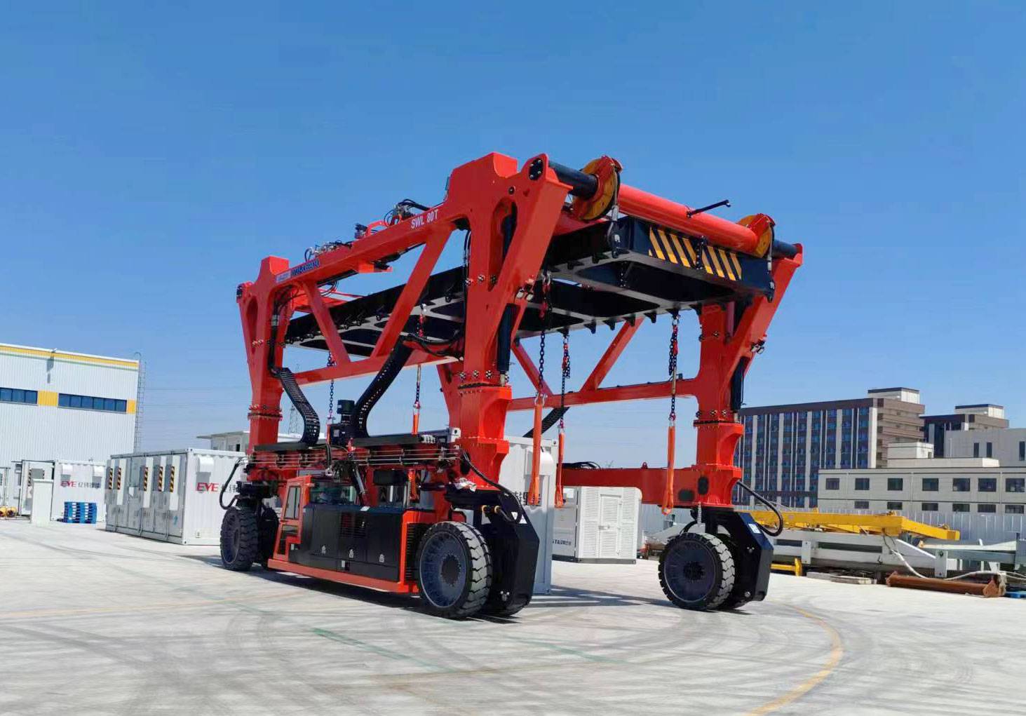 80T跨运车 集装箱搬运