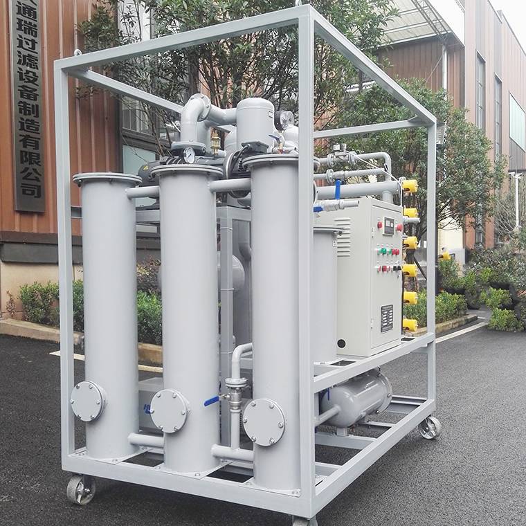 ZJR双级真空变压器绝缘再生脱色降低酸值滤油机