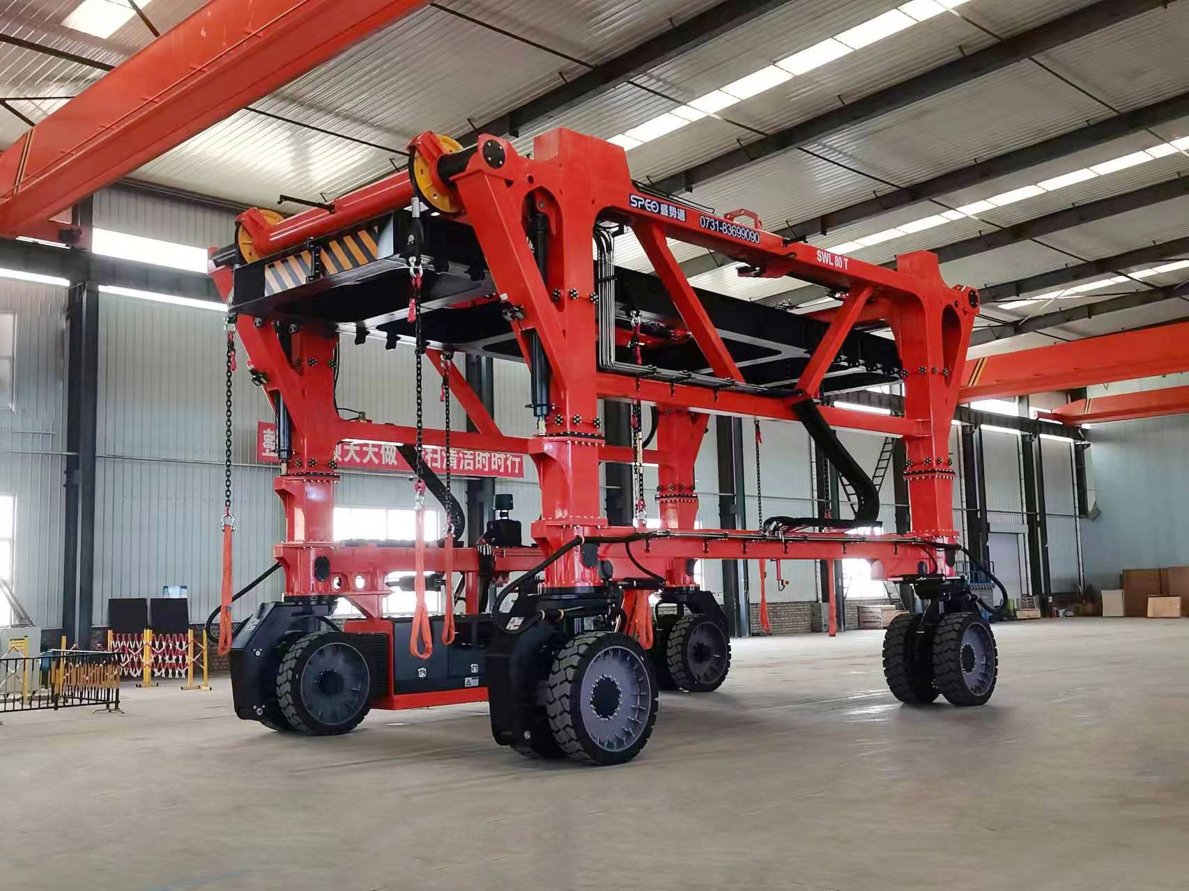 80T跨运车 集装箱搬运