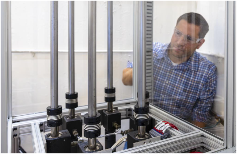 ORNL的模拟反应堆自主控制试验台正在塑造太空探索的未来。图片来源:ORNL,美国能源部