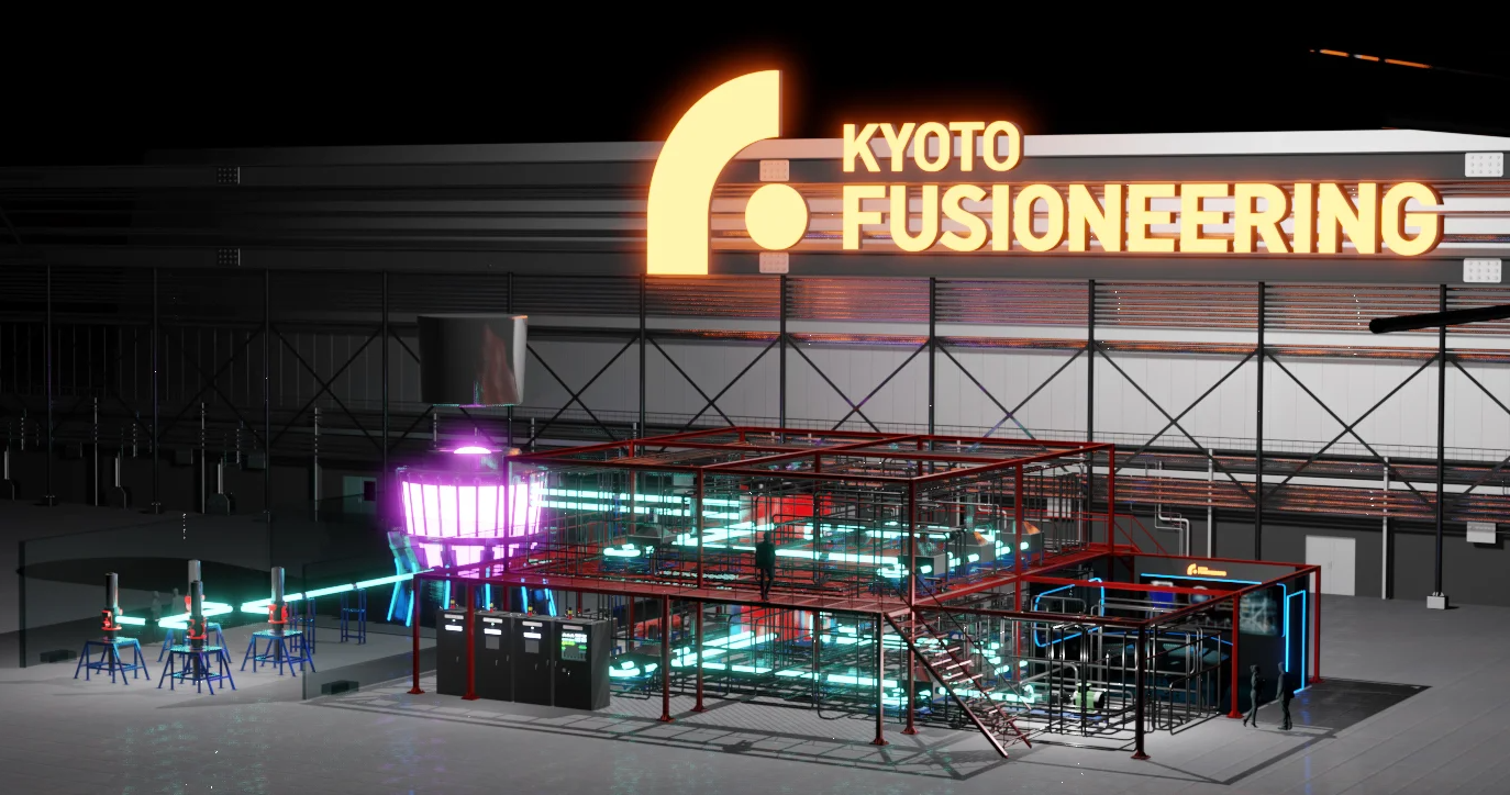 “UNITY”是世界上首个利用核聚变发电系统进行发电的试验工厂。京都核聚变工程