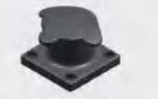 Cavilha de amarração triangular