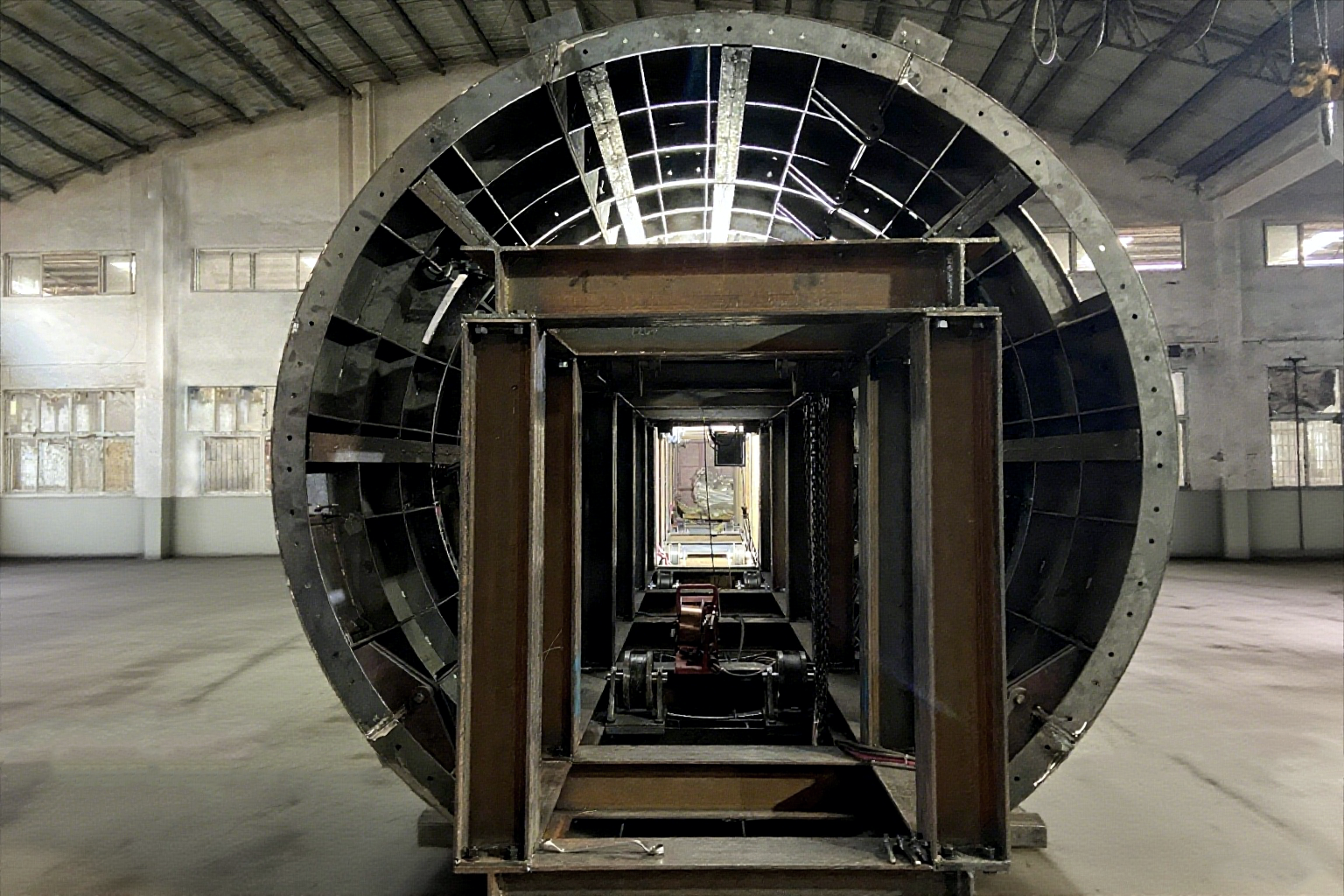 Chariots de coffrage en acier