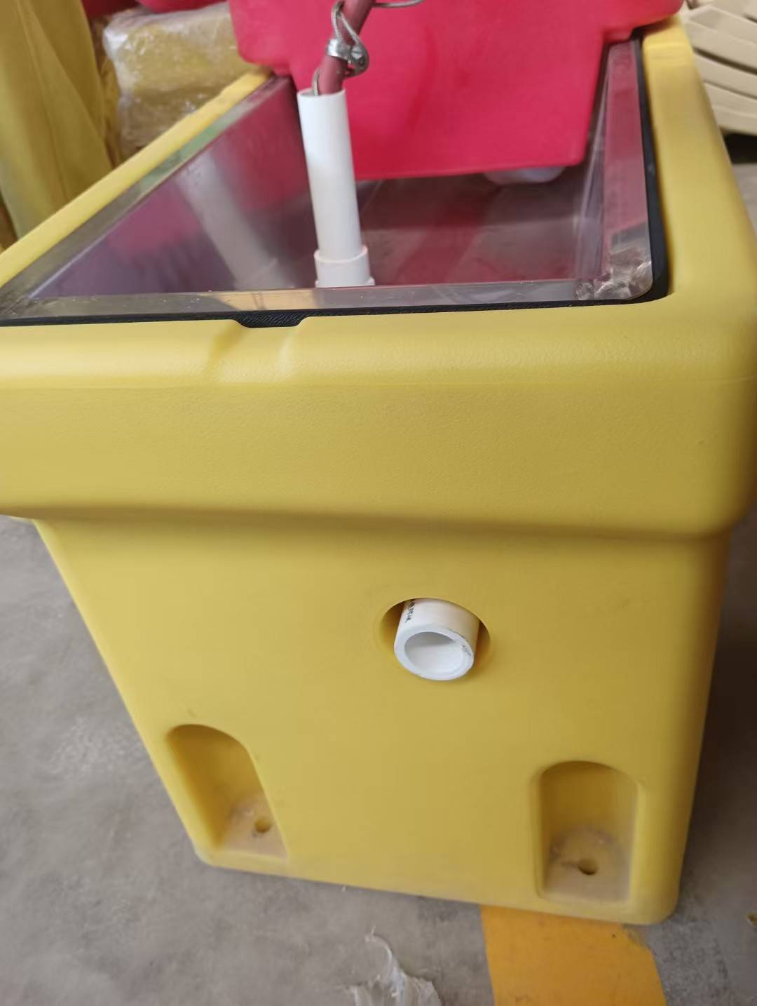 双饮饮水槽（不锈钢内胆）