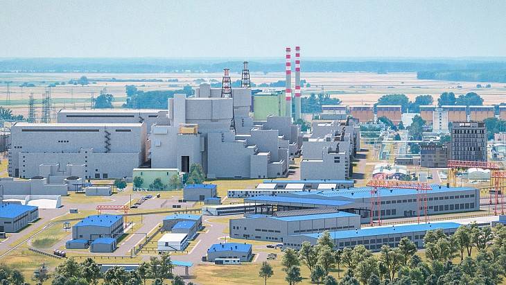 新工厂的外观（图片来源：Paks II）