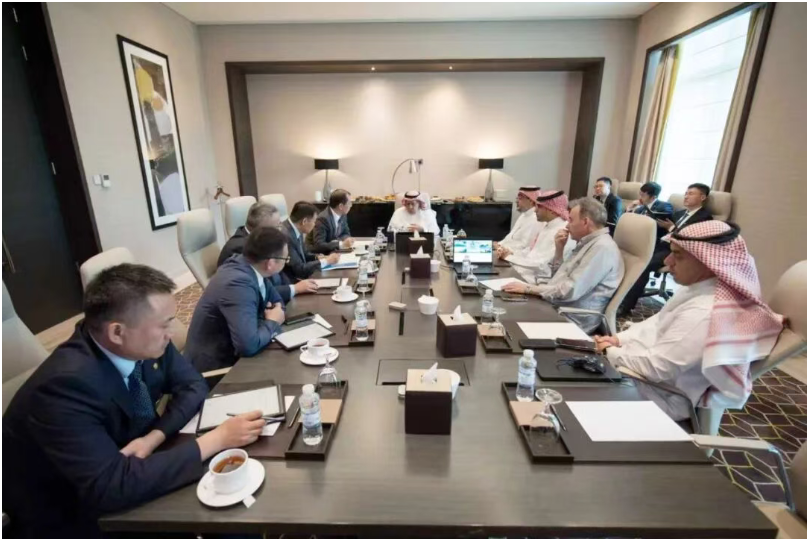 对接沙特阿尔朱美亚控股集团