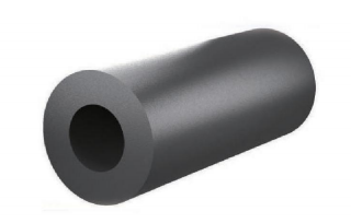 Deflector de goma cilíndrico