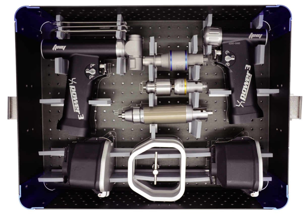 Equipamento cirúrgico para tecido ósseo alimentado por bateria