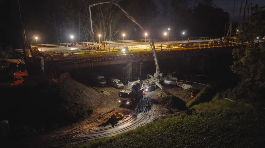 Cemex 的一种特殊混凝土等级已用于捷克共和国的一座桥梁项目 - 图片由 Cemex 提供