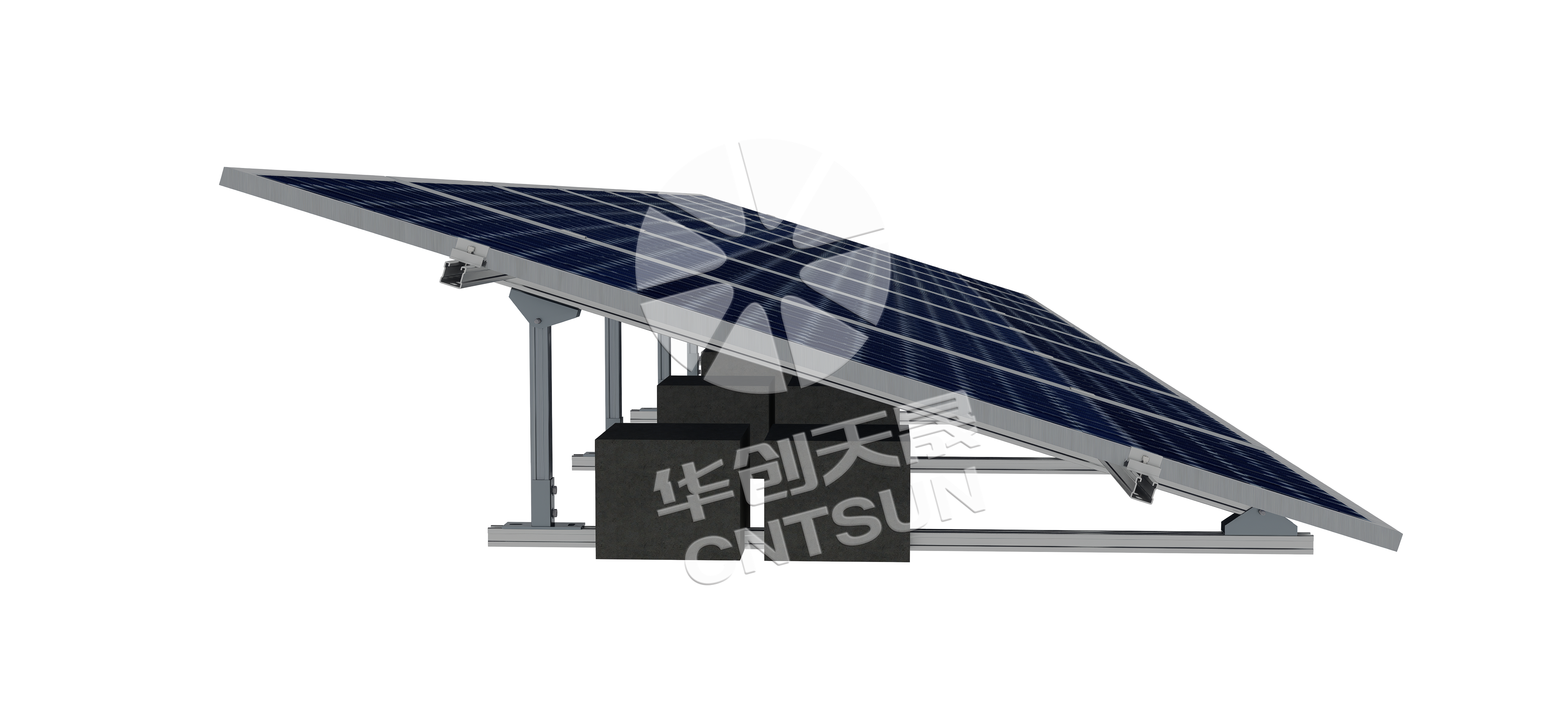 Support à ballast pour toiture plate