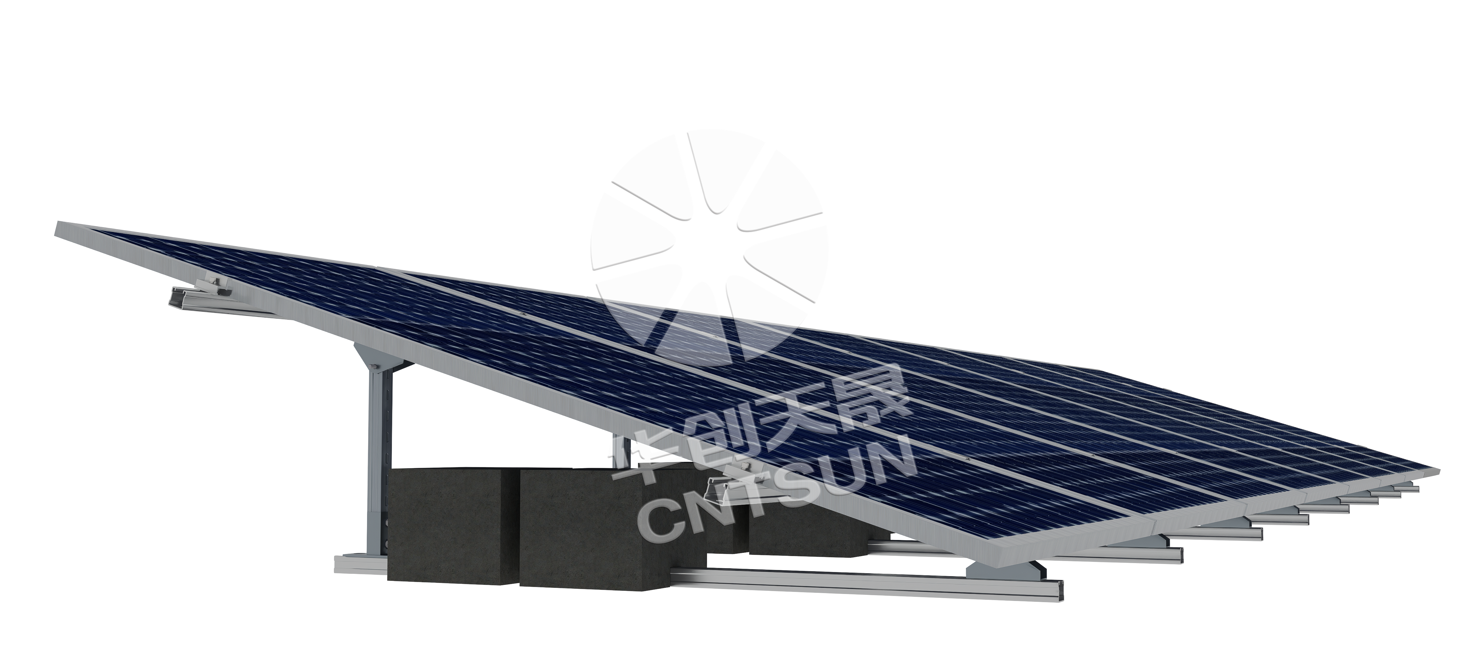 Support à ballast pour toiture plate