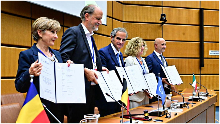 国际预许可协议的签署(图片:SCK-CEN)