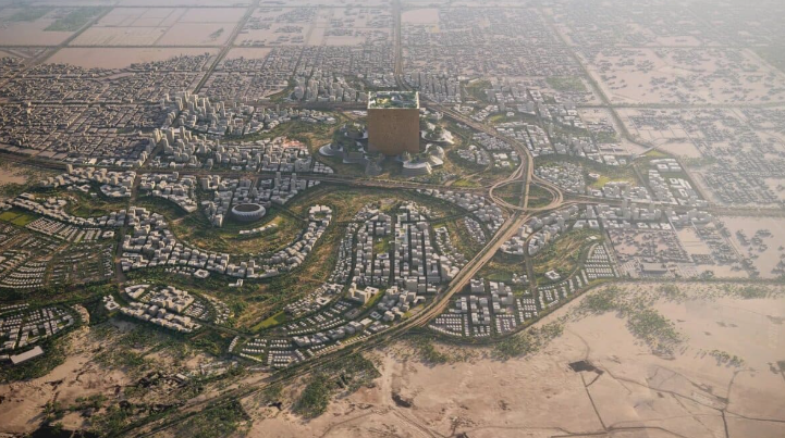 新穆拉巴区及穆卡布大楼效果图 / © NMDC