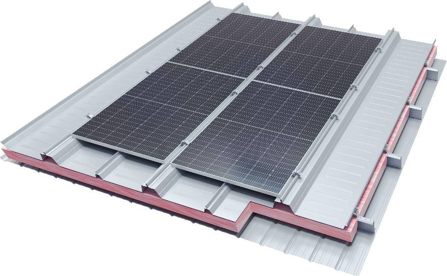 Sistema de cobertura metálica DW-39