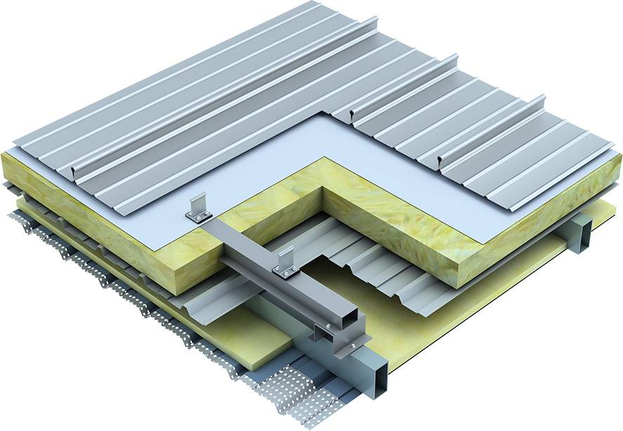 Sistema de cobertura de alumínio-magnésio-manganês DW65