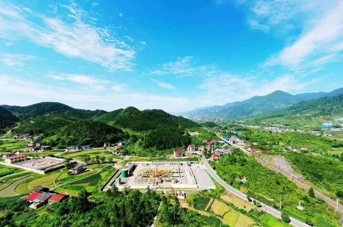 南川常压页岩气田东胜脱水站