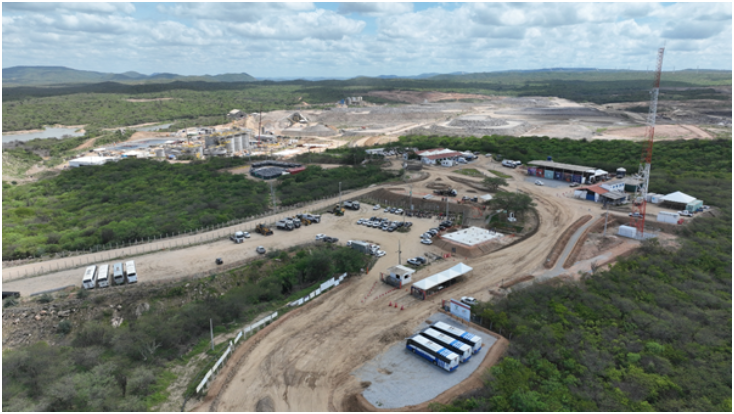 博尔博雷马矿场一景。图片来源：Aura Minerals