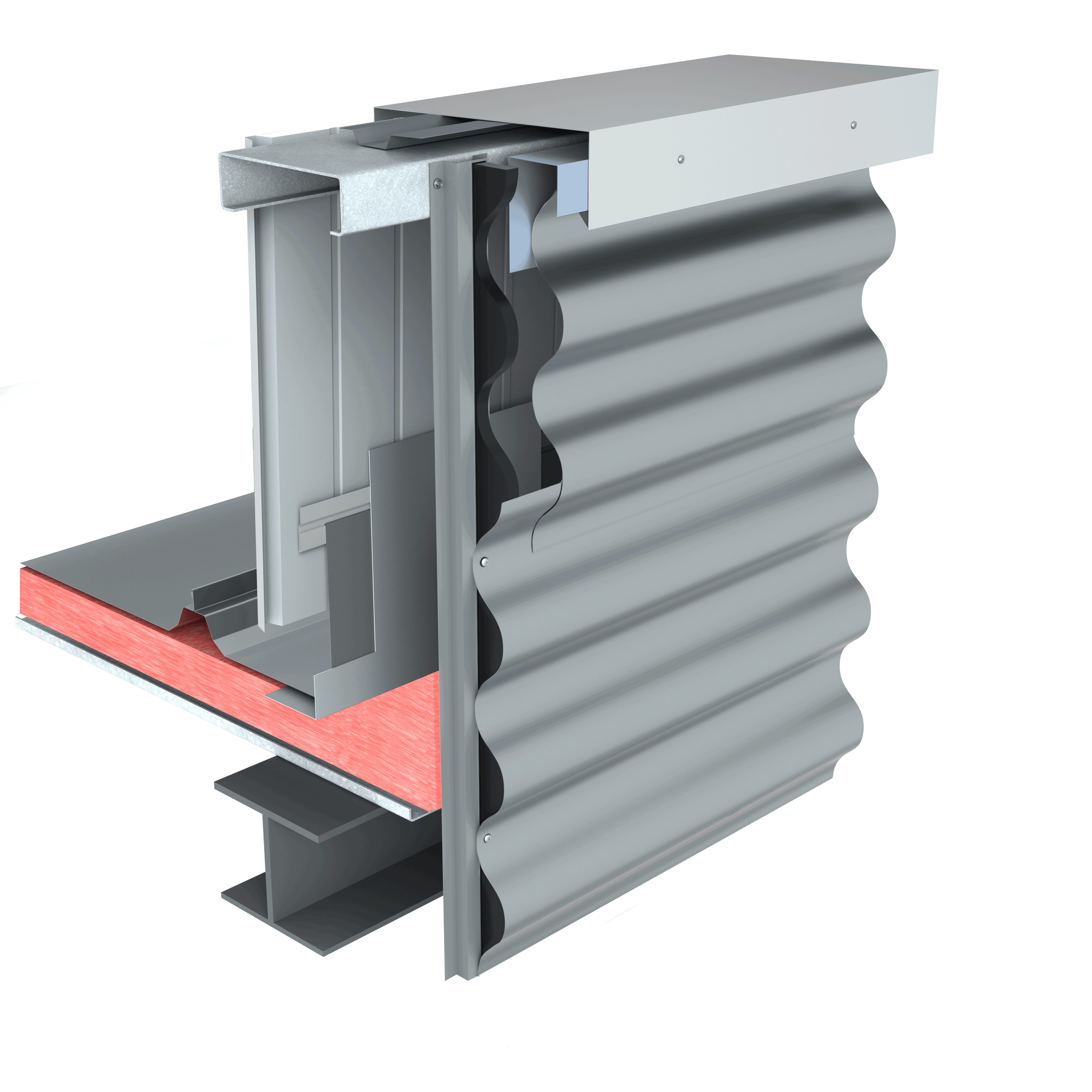 Sistema de chapa de aço perfilada OCW780